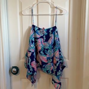 Lilly Pulitzer silk tank! Perfect condition!